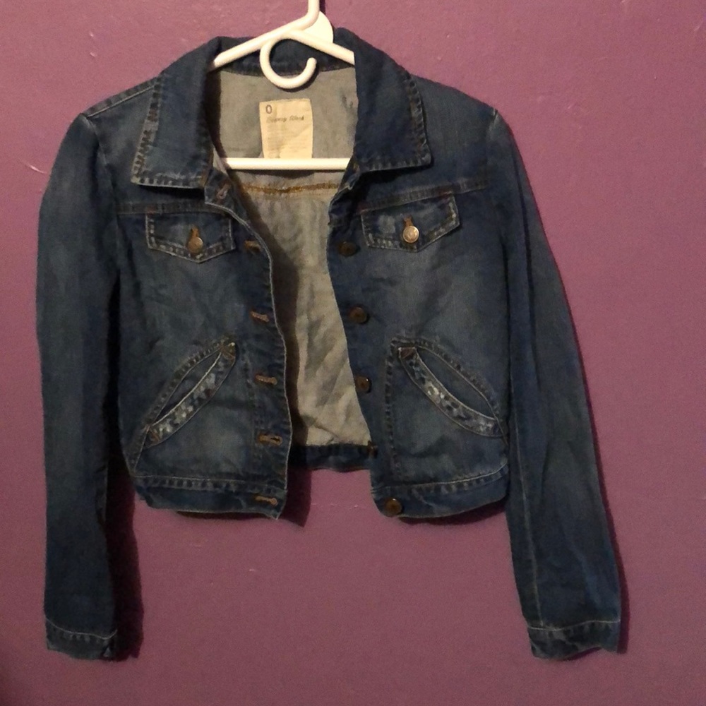 Jean Crop Jacket